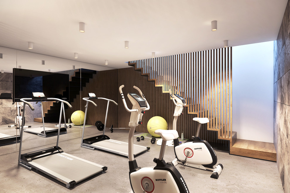 Интерьер загородного особняка в Москве