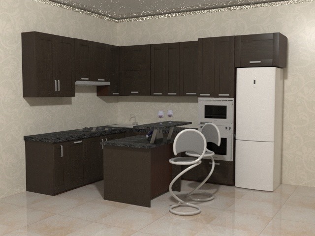 Эскизы кухонь