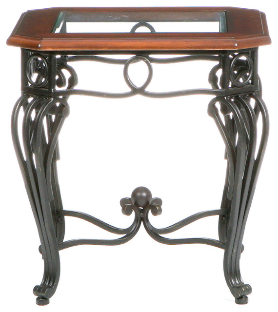 Newcastle End Table Mediterranean Side Tables And End Tables by