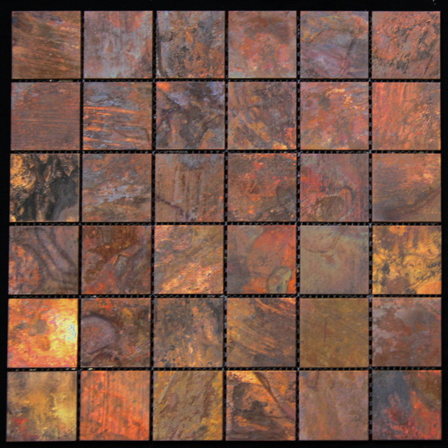 Square Copper 11.75x11.75-inch Wall Tile