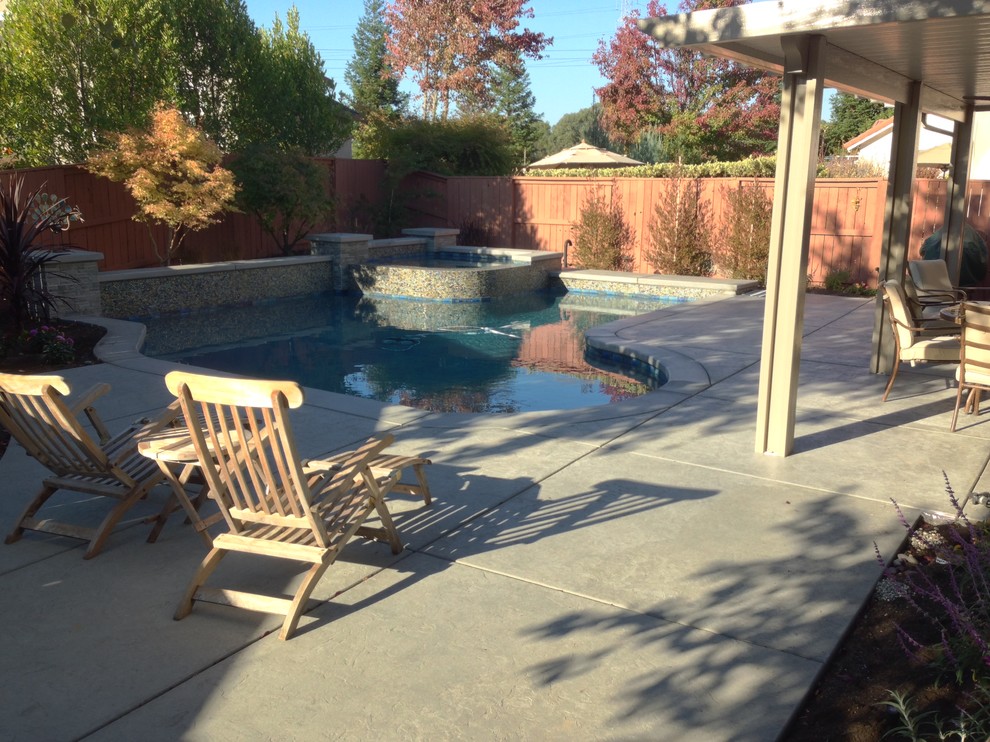 Small Granite Bay Pool/Spa