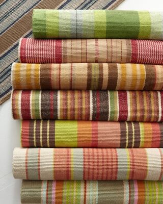 Cottage Stripe Area Rug Collection by Dash and Albert - Autumn Stripe - STRIPE 2