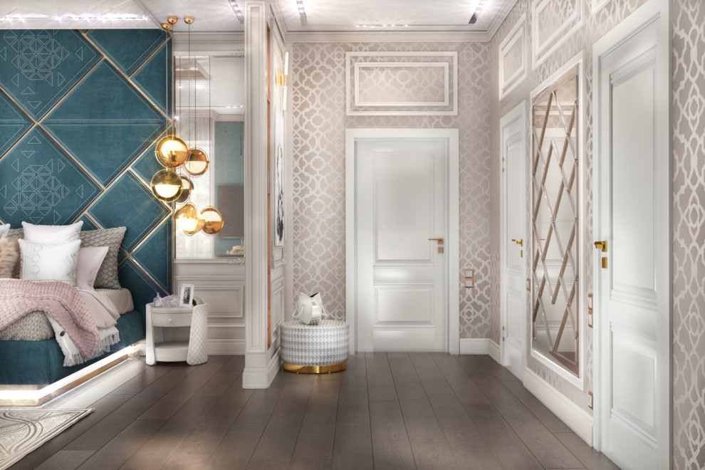 Спальня в стиле арт-деко