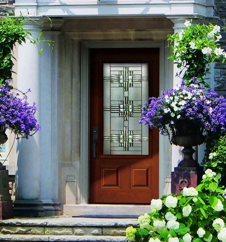 This is an example of a traditional front door in Cincinnati.