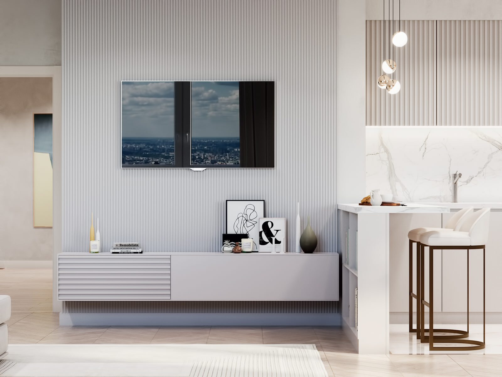 Квартира 130 м2 для большой семьи