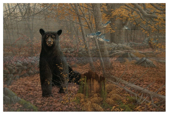 Stone Wall Art stone wall black bear wood wall art - rustic - prints and posters Stone Wall Art stone wall black bear wood wall art - rustic - prints and posters