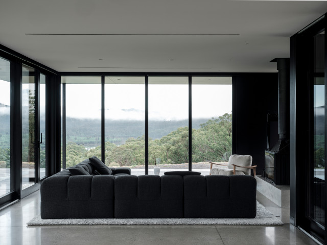 Shoalhaven House modern-living-room