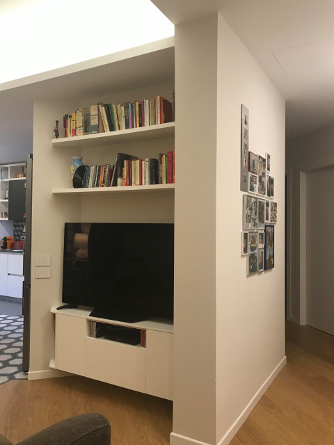 90mq Appartamento con terrazza contemporary-family-room