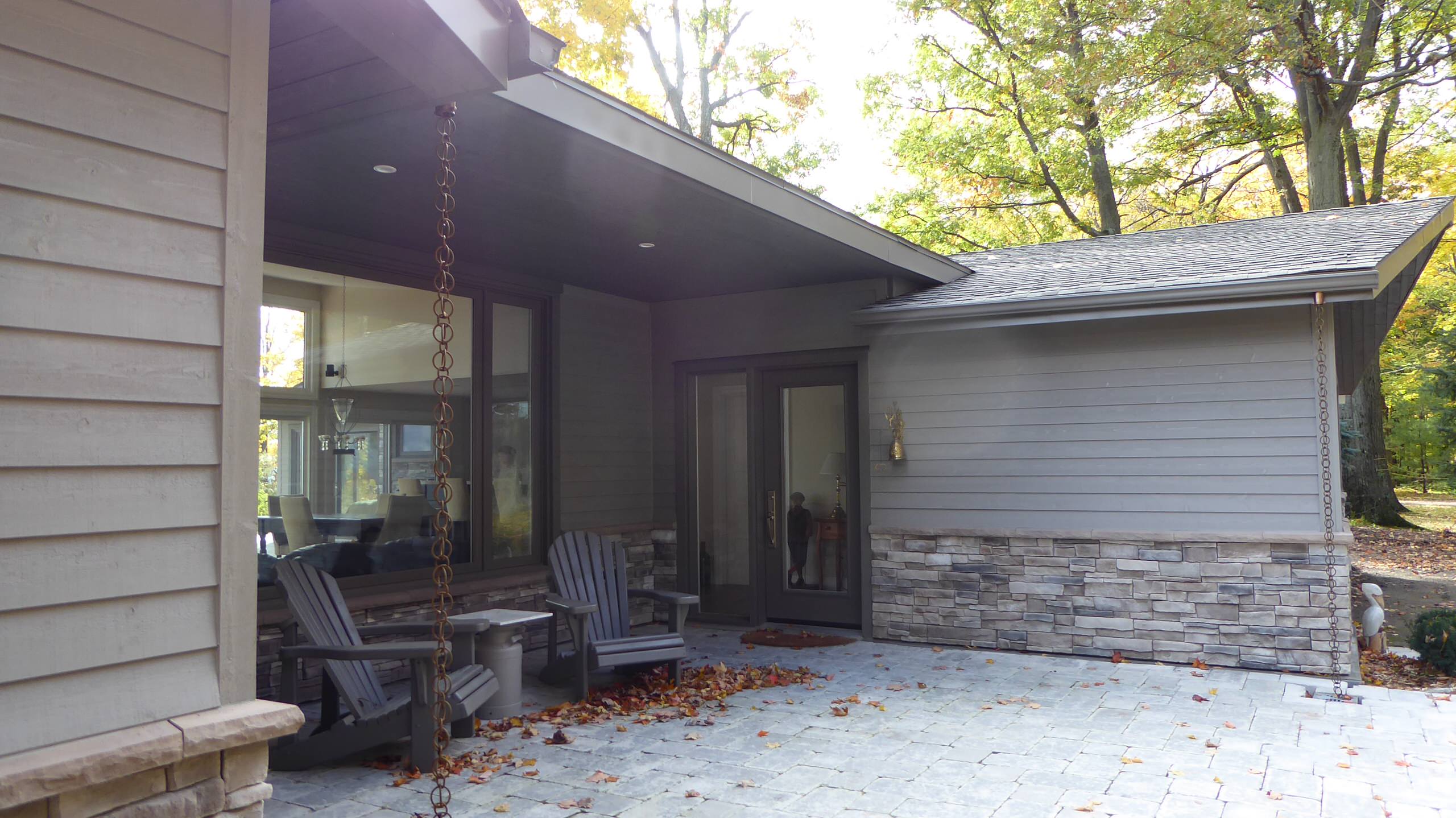 New front entry