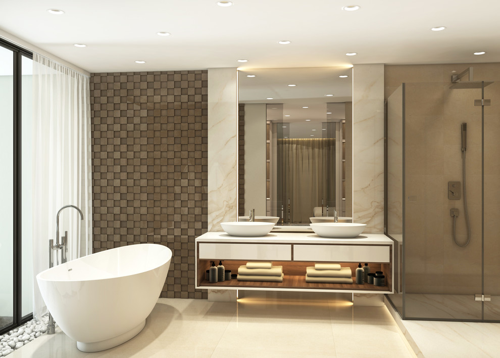 Апартаменты проспект Мира. Ванная комната.