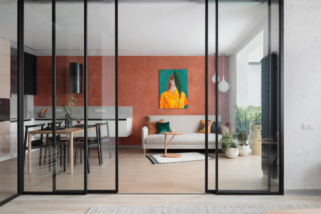 Кухня contemporary-living-room