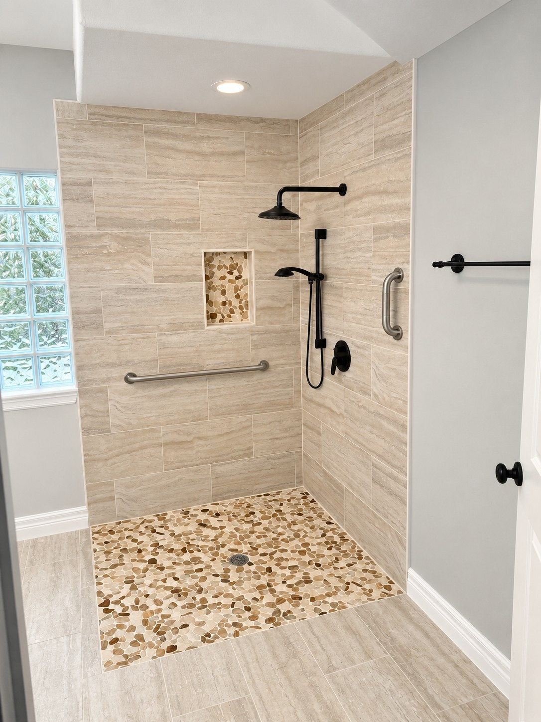 ADA / Wheelchair-Accessible Master Bathroom Remodel in Houston, TX