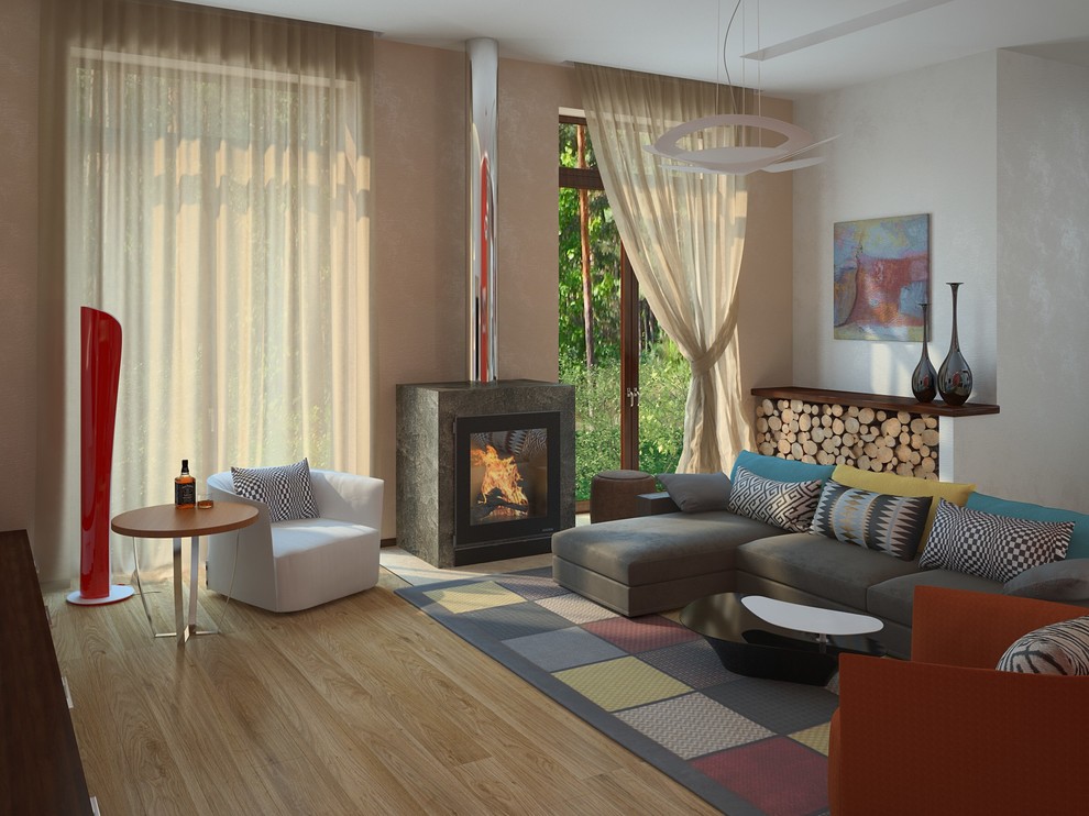 Загородный дом с настроение лета сквозь кружево орнаментов.