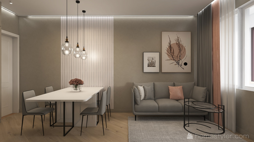 Кухня-гостиная современный стиль