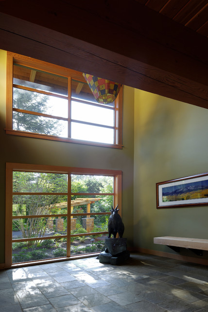 Northwest Contemporary Residence contemporain-entree