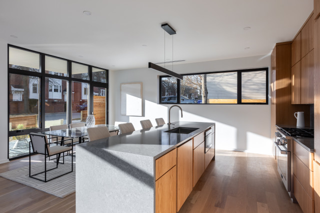 Ballston Duplex modern-kueche