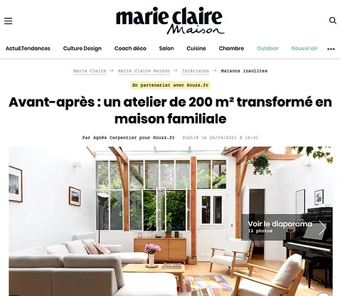 Marie Claire, avril 2021