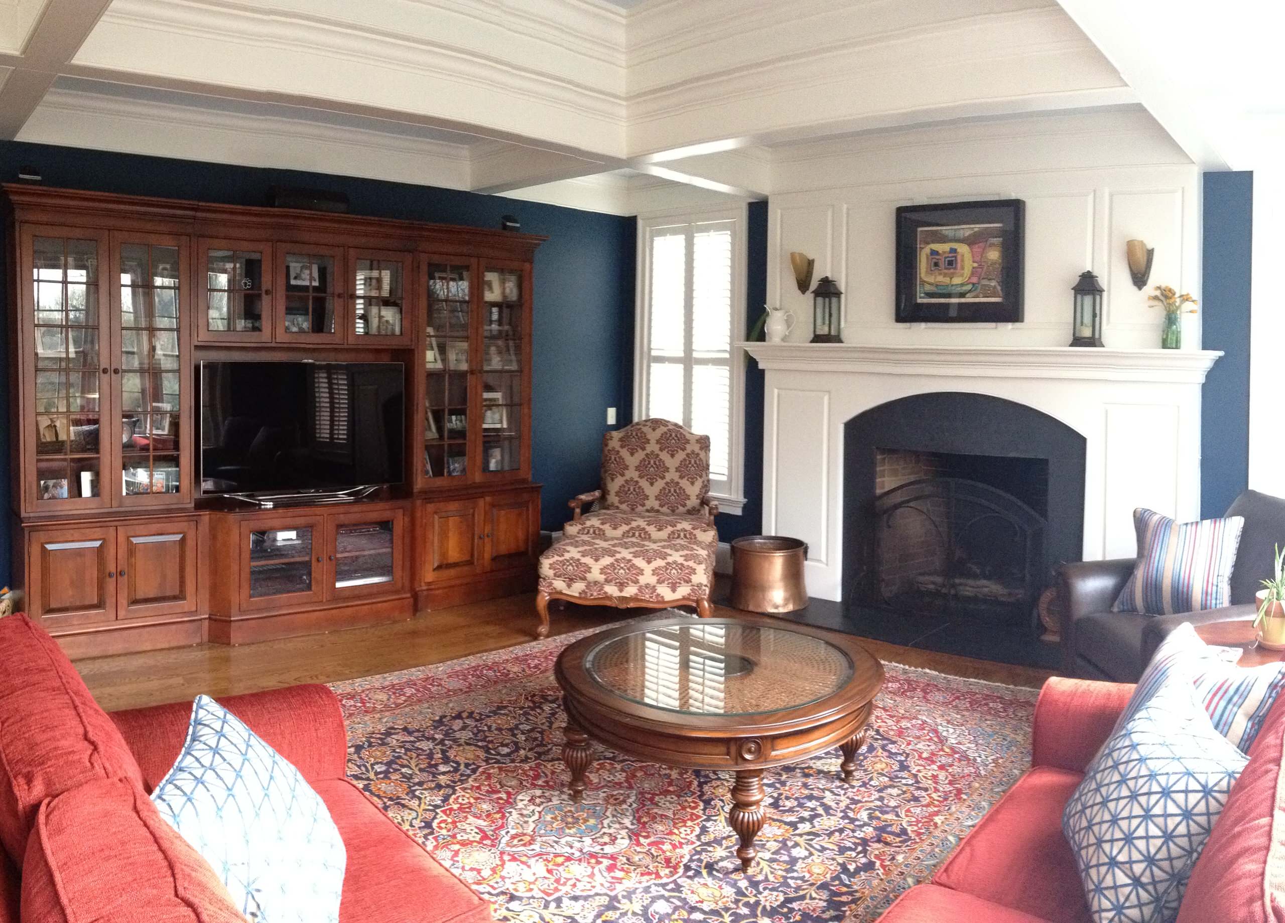 Traditional Family Room-Sectional
