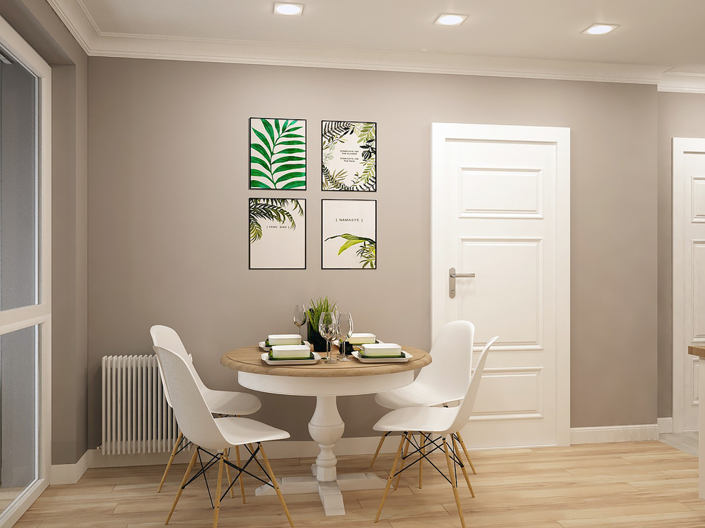 1-комнатная квартира в скандинавском стиле