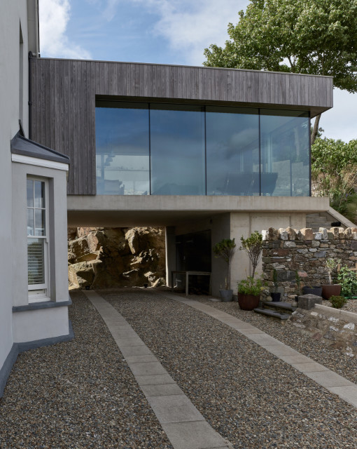 Extension View contemporary-exterior
