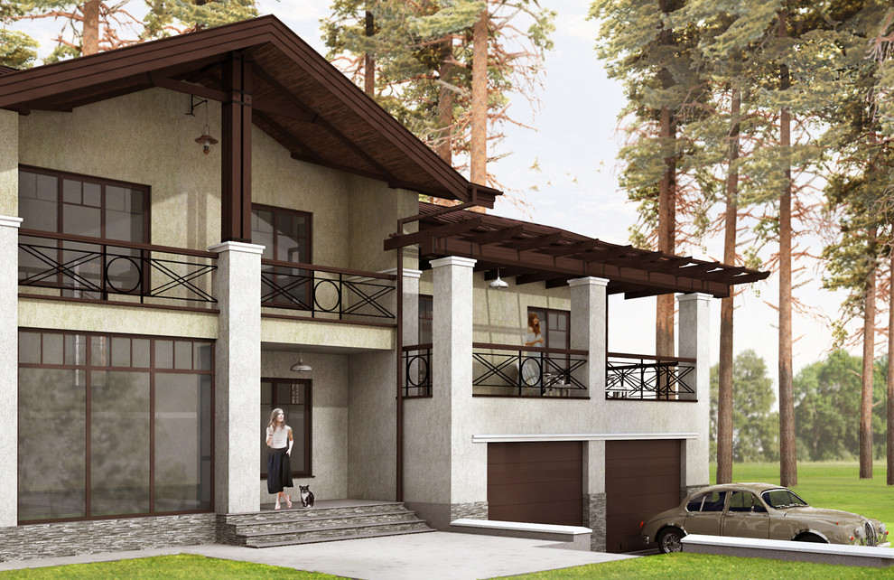 Вид на главный вход