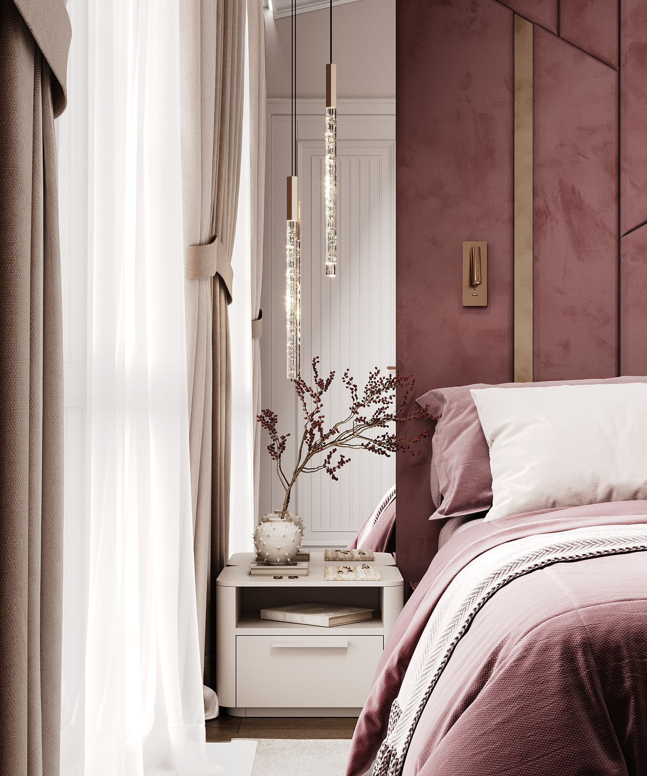 Стиль лесной тишины и мягких контрастов в загородном коттедже