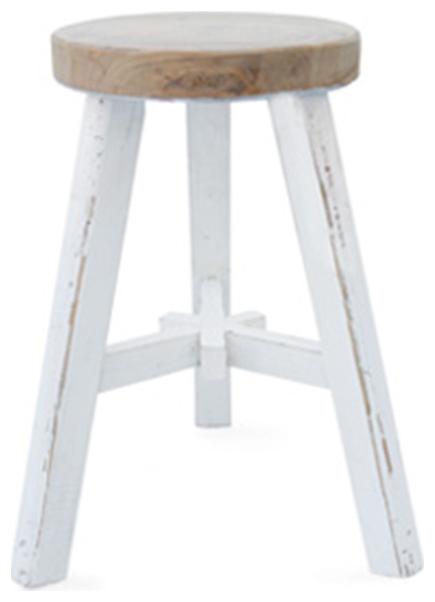 Farmhouse Stool, White Farmhouse Bar Stools And Counter Stools by