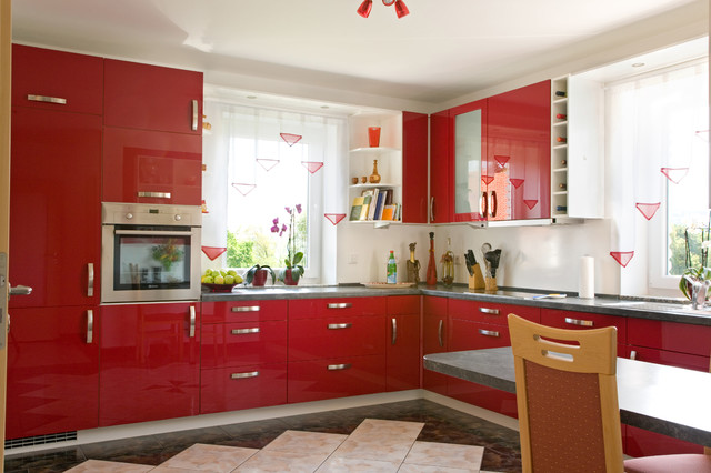 Modular Kitchen modern-rendering