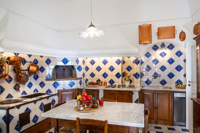 Casa Merc&egrave; Positano - Cucina mediterran-kueche