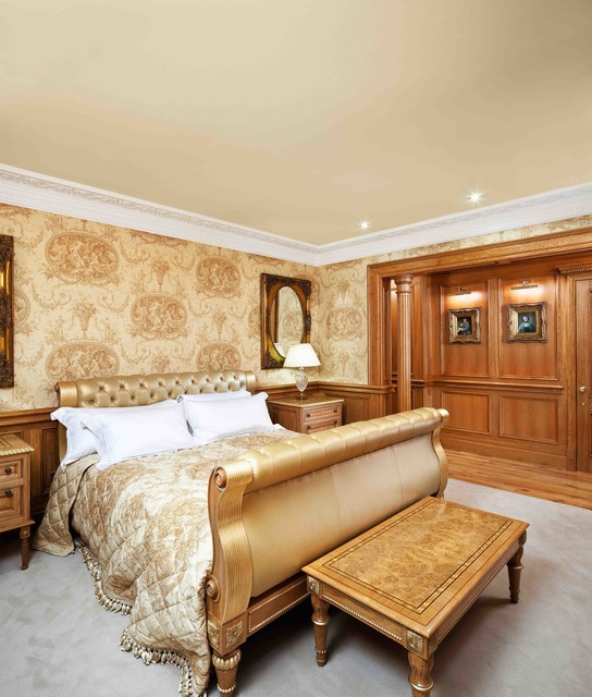 Ornamental Bedroom In Honey Oak Victorian Bedroom