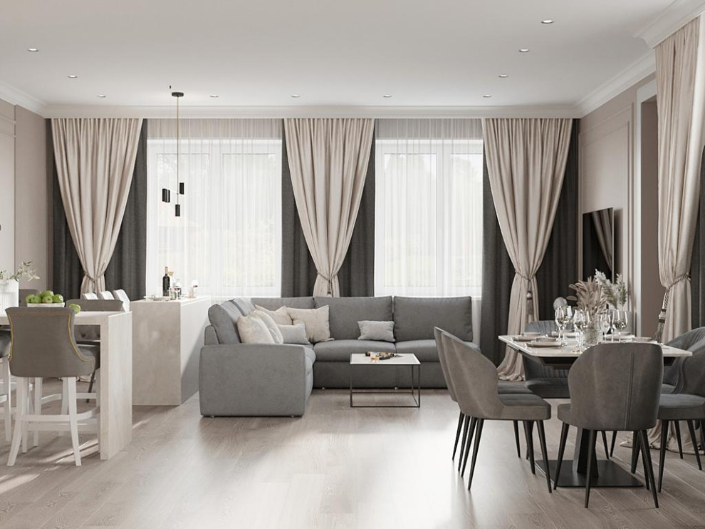 Кухня-гостиная