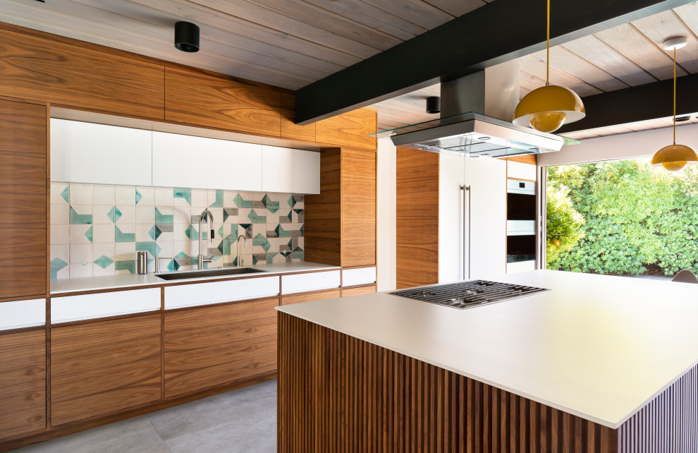 Inspiration for a midcentury kitchen in San Francisco.