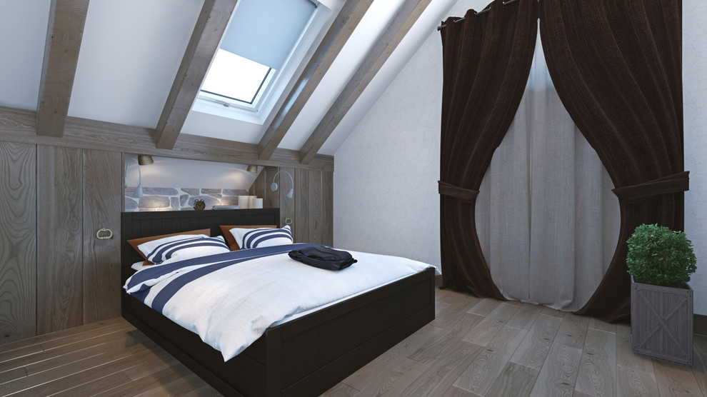 Проект интерьера для 3х-этажного дома в Ленинградской области