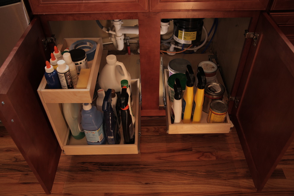 Kitchen Pull Out Shelves with Risers