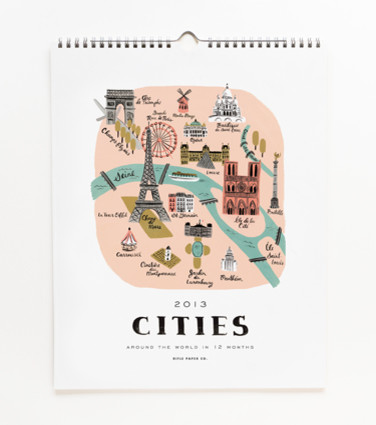 2013 Cities Calendar