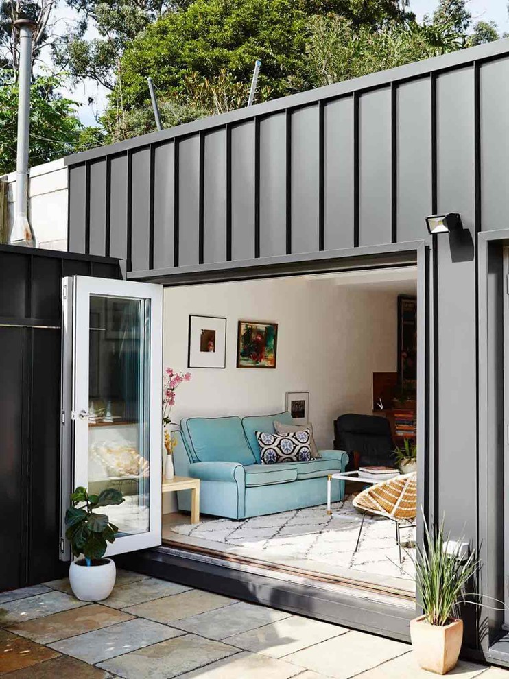 Design ideas for an eclectic exterior in Melbourne.