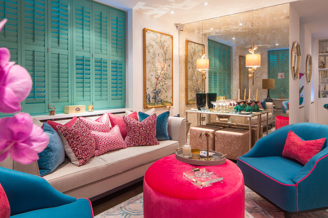 Notting Hill eclectic-living-room