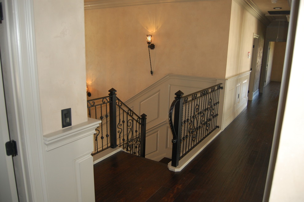 Entryway - rustic entryway idea in Austin