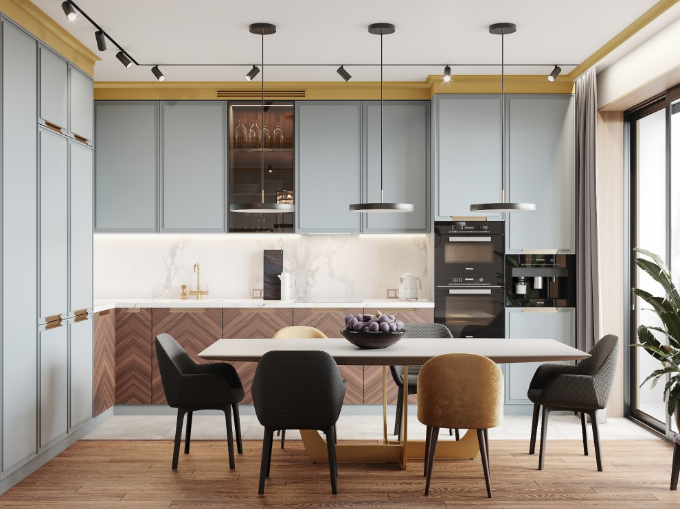 Кухня-гостиная проект "Вкус инжира"