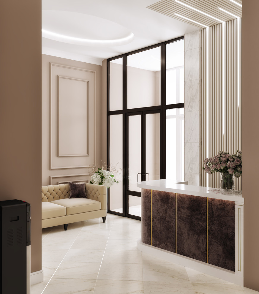 Дизайн-проект салона красоты "Карамель"