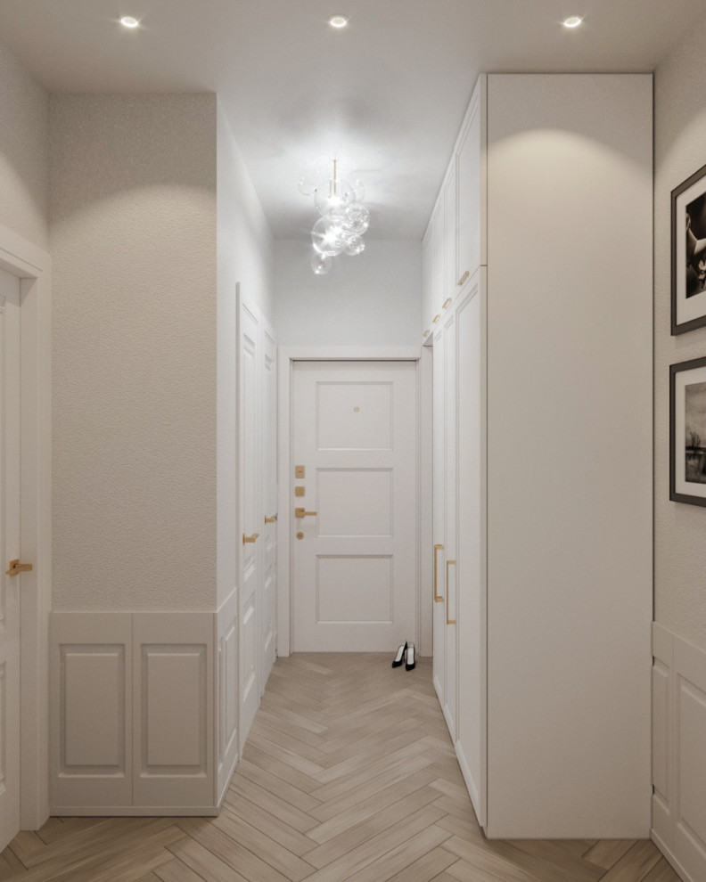 Квартира 55 м2, современная классика