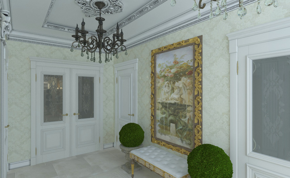 холл в частном доме