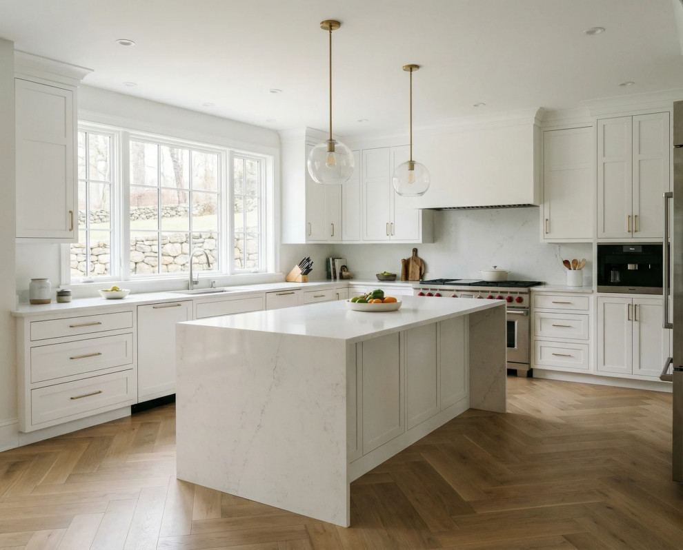 Kitchen - kitchen idea in New York