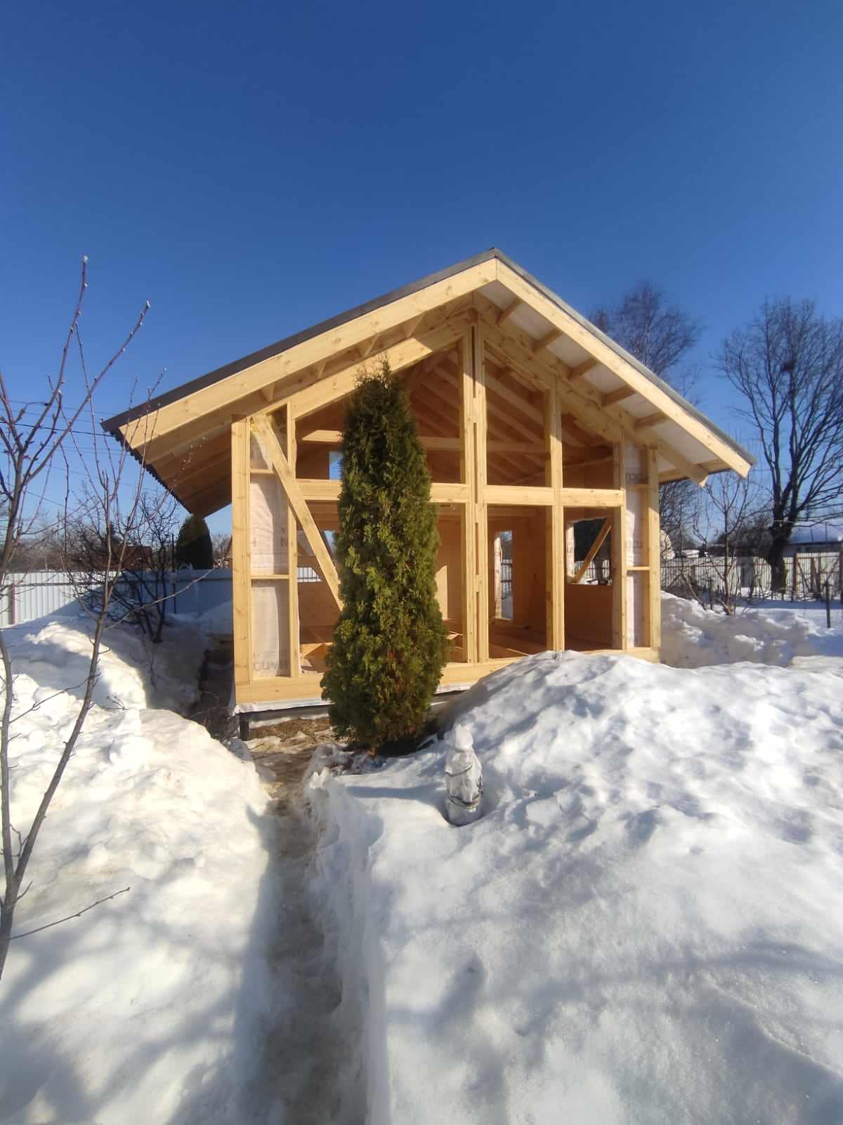 Каркасный дом д.Афанасьево