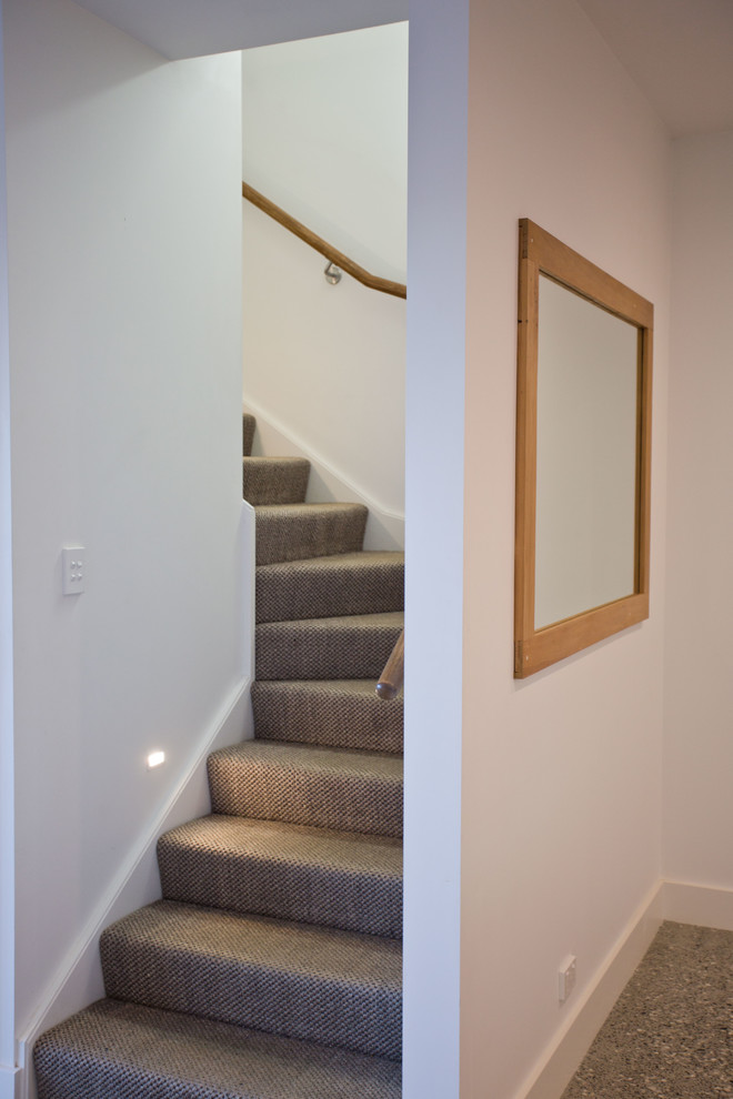 Inspiration for a contemporary staircase remodel in Sydney