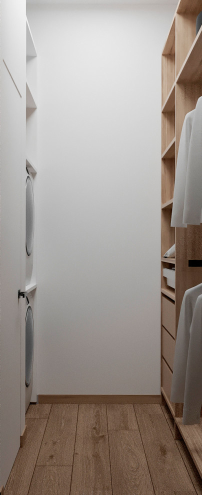 "Расправив крылья". Дизайн 3х - комнатной квартиры в стиле минимализм.