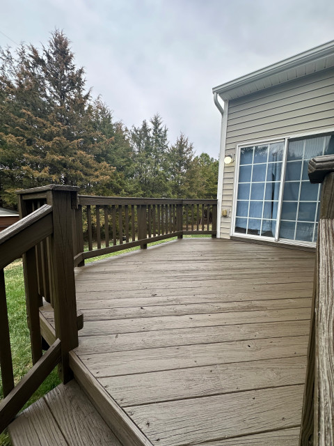 Deck Painting | Indian Trail contemporary-terrace