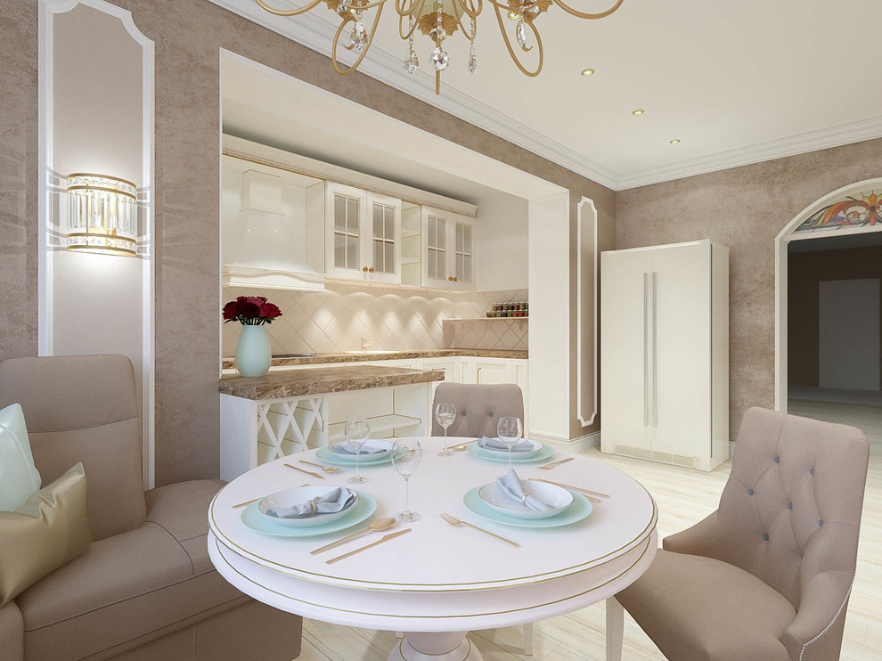 Дом в кофейных оттенках с мятой