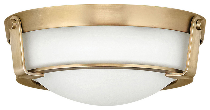 Hinkley Hathaway 3223Hb-Led Small Flush Mount, Heritage Brass