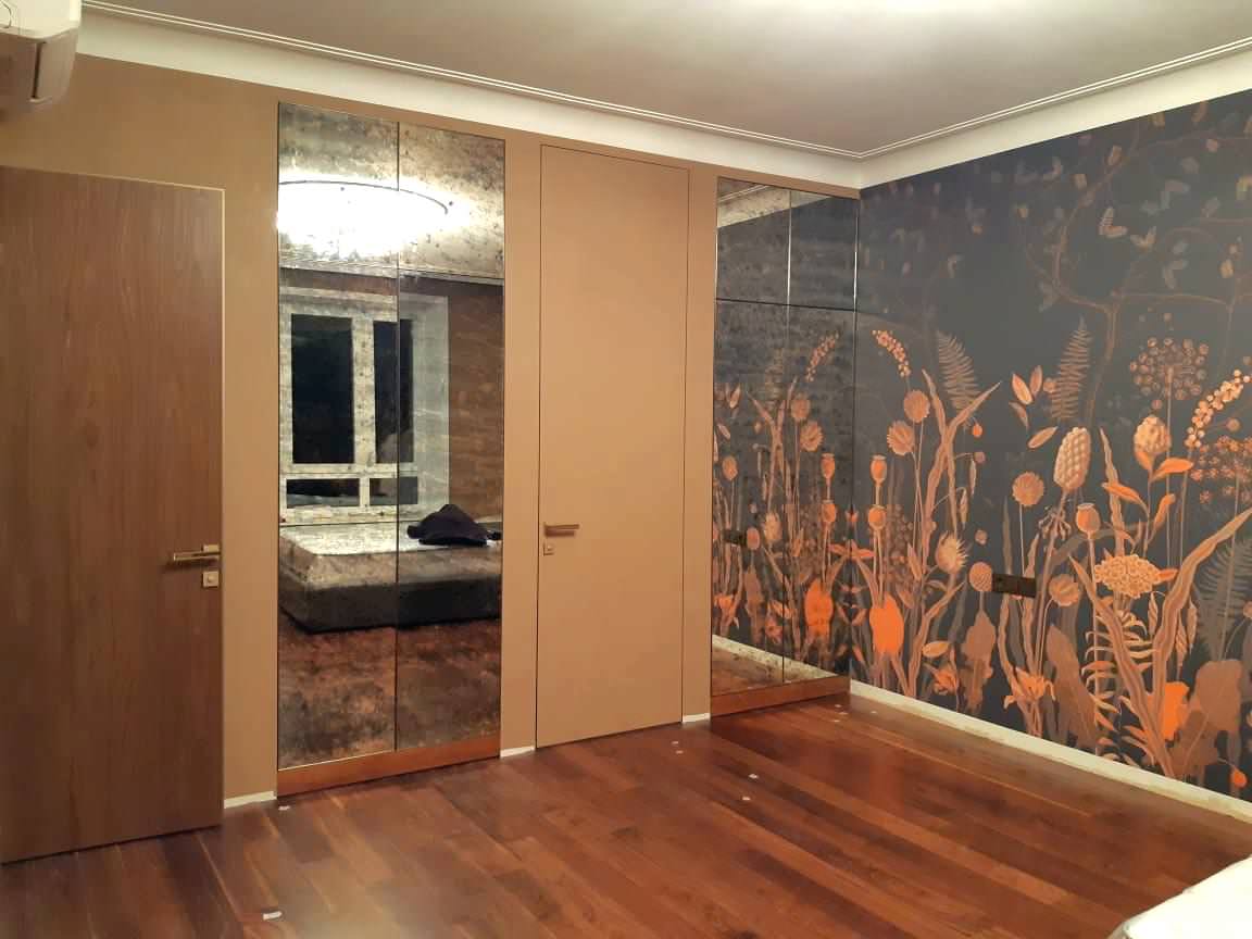 Шкафы в нишах -Морена